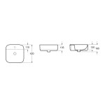 Накладной умывальник Lavinia Boho Bathroom Sink Slim 33311007